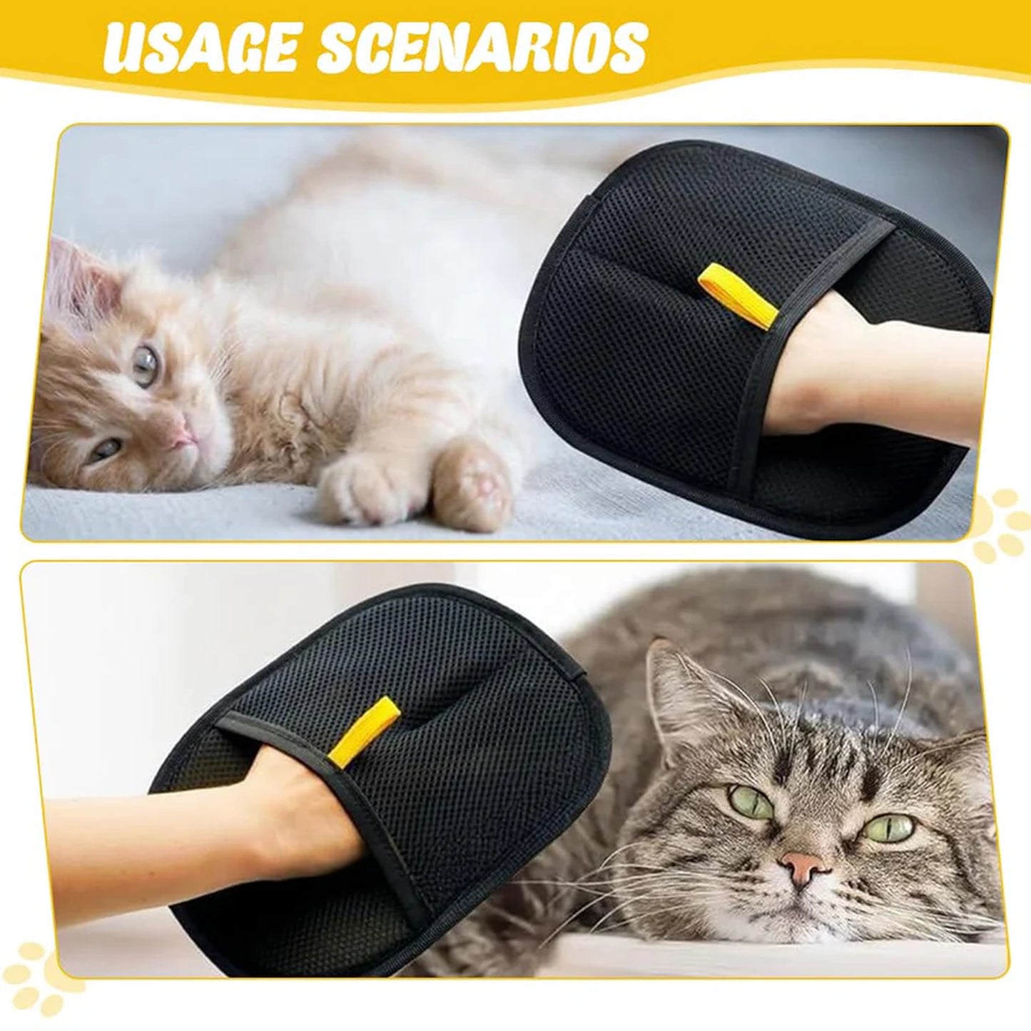 FurEase™ Pet Grooming Gloves