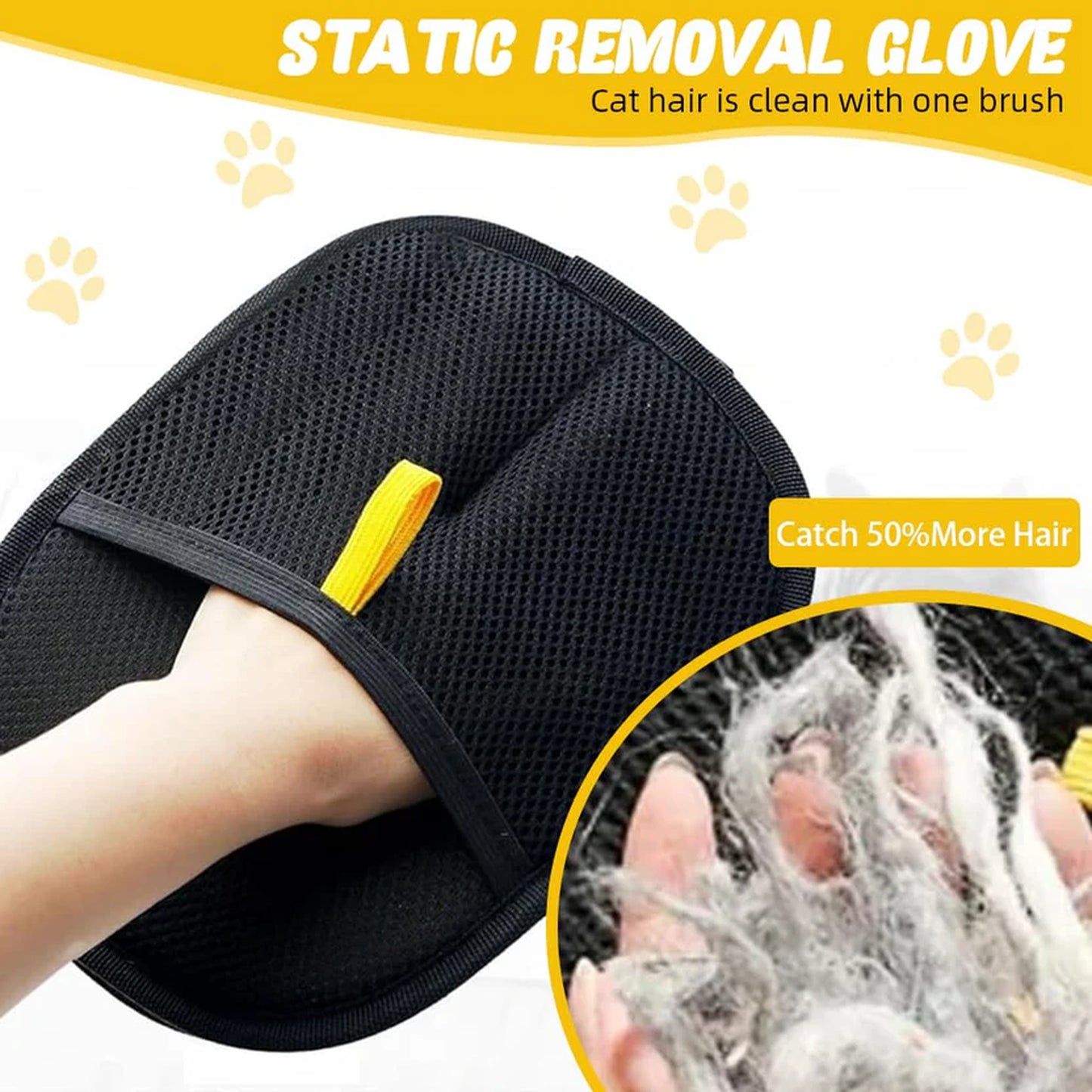 FurEase™ Pet Grooming Gloves
